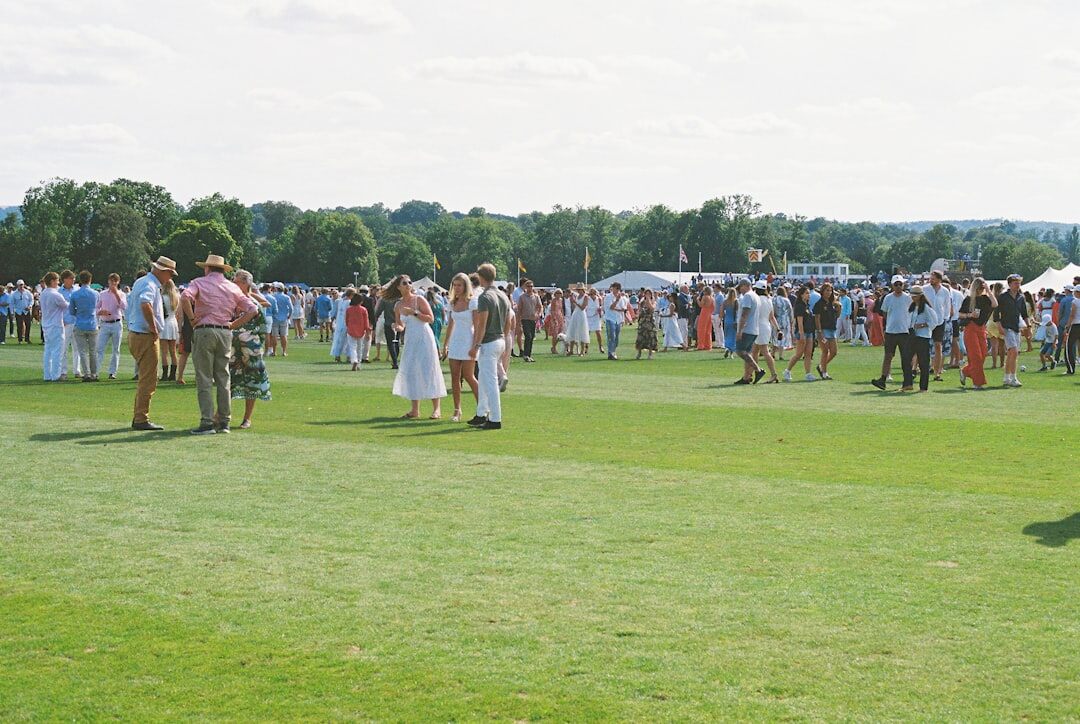 people networking at event